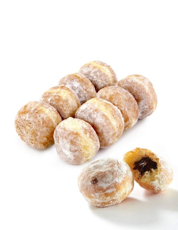 HappyPastel.es 8 Mini-Donuts veganos, sin azúcares de IG bajo, ecológicos y sin gluten Apto para diabéticos y celíacos - 19