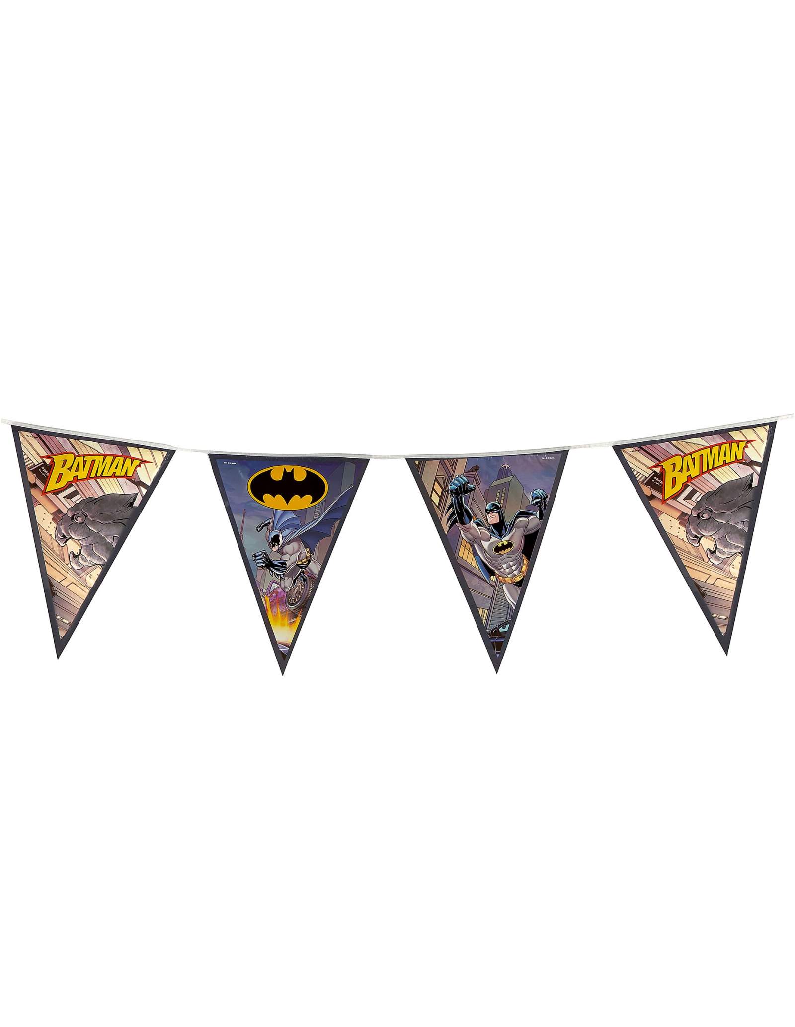 Paquete de decoración de cumpleaños de superhéroe de Batman