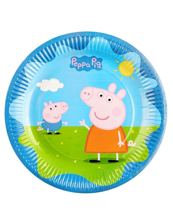 HappyPastel.es Pack de decoración de cumpleaños de peppa pig - 3