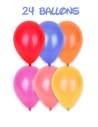 HappyPastel.es 24 globos de cumpleaños multicolores - 1