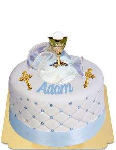 HappyPastel.es Tarta de comunión sin gluten, ecológica y vegetariana - 2