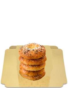 5 Bagels sin azúcar, gluten y bajo IG vegano, sin gluten - 10