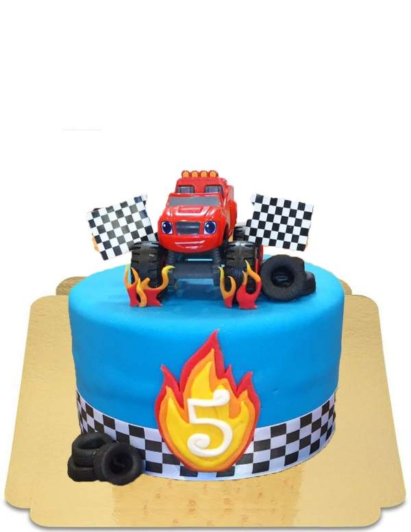  Bandera Vegana Blaze y Pastel de Mazapán, Sin Gluten - 67