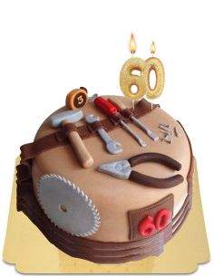 HappyPastel.es Tarta de herramientas vegana, orgánica y sin gluten - 233