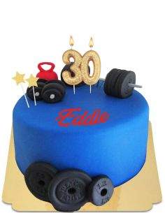 HappyPastel.es Tarta de musculación vegana, ecológica y sin gluten - 230