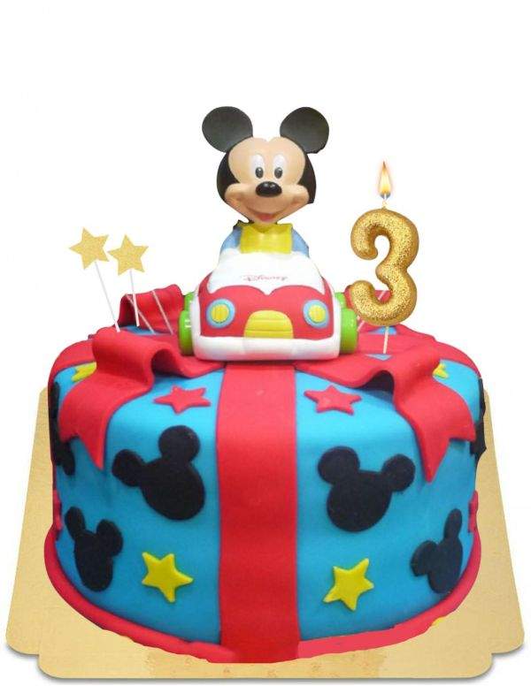 HappyPastel.es Pastel de Mickey Mouse orgánico, vegano y sin gluten - 42