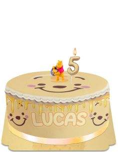 HappyPastel.es Pastel de Winnie the Pooh sin huevo, vegetariano y sin gluten - 43