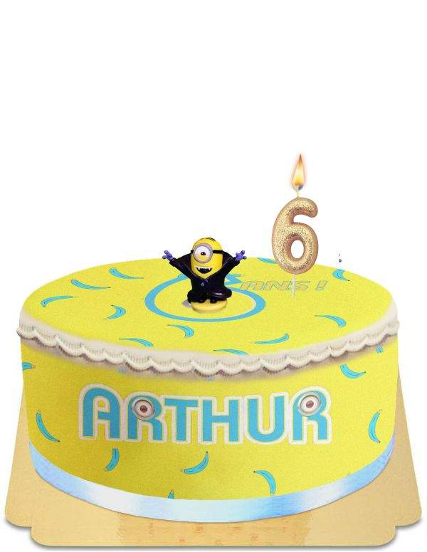 HappyPastel.es Pastel Minions sin huevo, vegetariano y sin gluten - 30