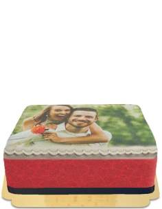 HappyPastel.es Foto Tarta de San Valentín sin huevo, vegetariana y sin gluten - 74