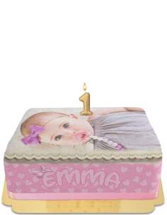 HappyPastel.es Tarta de cumpleaños para niña sin huevo, vegetariana y sin gluten - 18