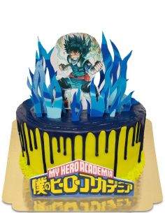 Pastel My hero academia vegano, sin gluten  - 1