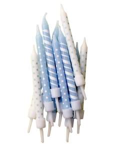  12 velas de cumpleaños 7.5 cm - 1