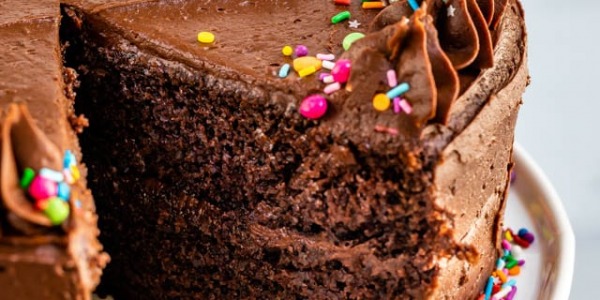 ¡La receta imperdible de pastel de chocolate sin huevo, vegano y sin gluten!